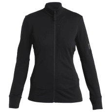 Hanorac Icebreaker Merino 260 Quantum LS Zip Women Black