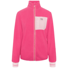 Jachetă Kari Traa ROTHE MIDLAYER SPINK/BRIGHT PINK