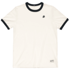 Tricou cu mânecă scurtă Devold Archive Ringer Tee 001B WHITE/INK