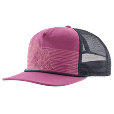 Capac Patagonia Airfarer Cap Strataspire Stripe: Faded Magenta