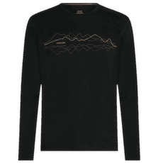 Tricou cu mânecă lungă Icebreaker Merino 200 Oasis LS Crewe Icebreaker Men BLACK