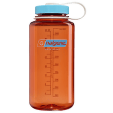 Sticlă Nalgene Wide Mouth Sustain 1000 ml Flame w/Blue Atoll