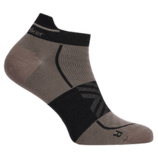 Șosete Icebreaker Merino Run+Ultralight Micro Men PORCINI/BLACK