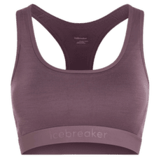 Sutien Icebreaker Merino 125 ZoneKnit Racerback Bra Women GREY PLUM