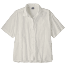 Cămașă cu mânecă scurtă Patagonia LW A/C Shirt Women Windowpane Dobby: White