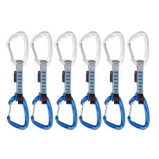 Set expres Mammut Crag Wire Quickdraws 10 cm 6P Silver-Ultramarine 19200