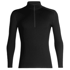 Tricou cu mânecă lungă Icebreaker Merino 260 Tech LS Half Zip Men Black