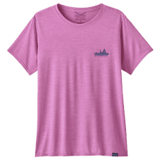 Tricou cu mânecă scurtă Patagonia Cap Cool Daily Graphic Shirt Women 73 Skyline: Brisk Purple X-Dye
