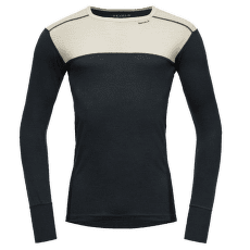 Tricou cu mânecă lungă Devold Lauparen Merino 190 Shirt Men 010C RAW WHITE/INK/BLACK