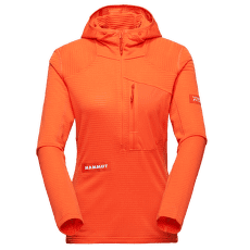 Tricou cu mânecă lungă Mammut Eiger Nordwand Advanced FL Half Zip Hoodie Women 2289 eiger orange