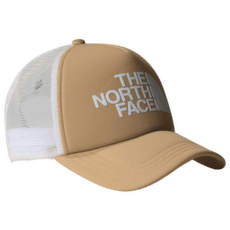 Capac The North Face TNF Logo Trucker KHAKI STONE-TNF WHITE