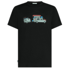 Tricou cu mânecă scurtă Icebreaker Merino 150 Tech Lite SS Tee Transportage Men BLACK
