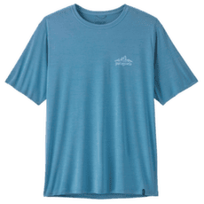Tricou cu mânecă scurtă Patagonia Cap Cool Daily Shirt - Cloud Crag Men Shore Blue - Light Shore Blue X-Dye