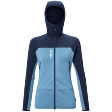 Hanorac Millet FUSION GRID HOODIE Women CORONET BLUE/SAPHIR