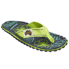 Şlapi Gumbies Gumbies Lime Hibiscus Lime Hibiscus