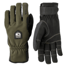 Mănuși Hestra Ergo Grip Wool Touring - 5 finger Dark forest / Black
