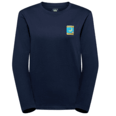 Tricou cu mânecă lungă La Sportiva MOON CLIMB LONG SLEEVE WOMEN Night Sky/Chalk