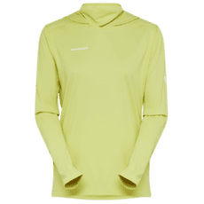 Tricou cu mânecă lungă Mammut SELUN FL SUN HOODY WOMEN holunder
