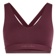 Sutien Icebreaker Merino 125 Cool-Lite Sprite Racerback Bra Women DK BERRY