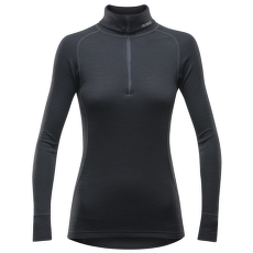 Tricou cu mânecă lungă Devold Duo Active Zip Neck Women 951 BLACK