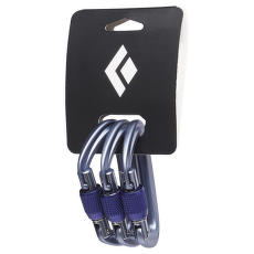 Carabină Black Diamond LITEFORGE SCREWGATE 3 PACK Gray