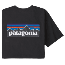 Tricou cu mânecă scurtă Patagonia P-6 Logo Responsibili Tee Men Black