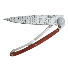 Cuțit Deejo Tattoo Manuscript Coralwood