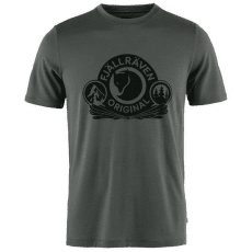 Tricou cu mânecă scurtă Fjällräven Abisko Wool Classic SS Men Basalt