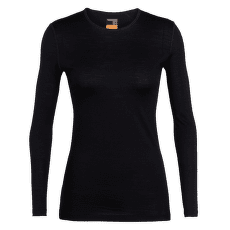 Tricou cu mânecă lungă Icebreaker Oasis LS Crewe Women (104375) Black001