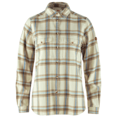 Cămașă cu mânecă lungă Fjällräven Övik Heavy Flannel Shirt Women Chalk White-Fossil