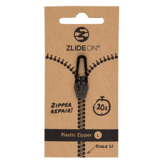 Fermoar ZlideON Repair slider for plastic zipper Black