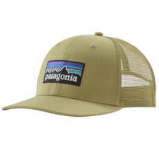 Capac Patagonia P-6 Logo Trucker Hat Gumtree Green