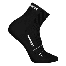 Șosete Mammut TRAIL RUNNING TARGETED CUSHION QUARTER SOCKS black-white 0047