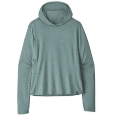 Tricou cu mânecă lungă Patagonia Cap Cool Sun Hoody Women Nouveau Green - Blue Sage X-Dye