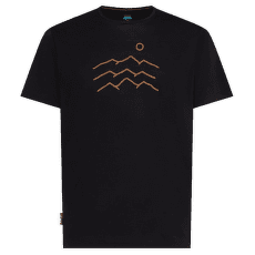 Tricou cu mânecă scurtă Icebreaker Merino Blend 125 Cool-Lite Sphere SS Tee Across the Peaks Men BLACK