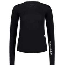 Tricou cu mânecă lungă Mons Royale Bella Merino Long Sleeve Women Black