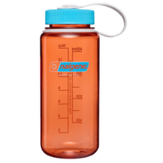 Sticlă Nalgene Wide-Mouth 500 mL Sustain Flame w/Blue Atoll