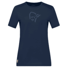 Tricou cu mânecă scurtă Norrona femund equaliser merino T-Shirt Women Indigo Night