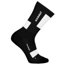 Șosete Mammut MOUNTAINEERING LIGHTWEIGHT MERINO CREW SOCKS black-white 0047