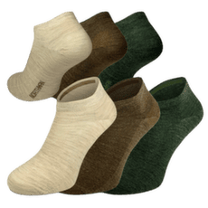 Șosete Northman Summer Merino 3-pack 97_Hnědá
