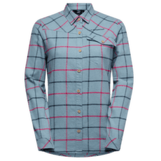Cămașă cu mânecă lungă La Sportiva RAMBLER LIGHT FLANNEL SHIRT Women Limestone/Night Sky