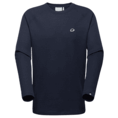 Tricou cu mânecă lungă Mammut Waffle Longsleeve marine 5118
