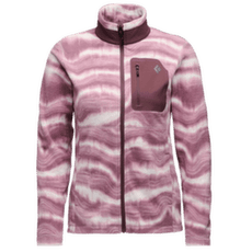 Jachetă Black Diamond Rift FZ Fleece Jacket Women Quartzite-Meadow Rose