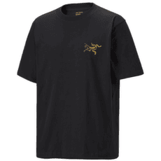 Tricou cu mânecă scurtă Arcteryx Kragg Cotton Logo SS Men 24K Black