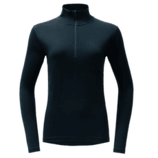 Tricou cu mânecă lungă Devold Breeze Plus Merino 200 Zip Neck Women 284A INK