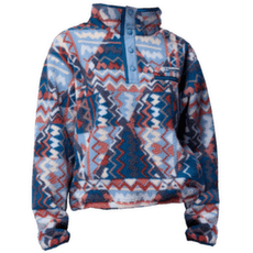 Hanorac Columbia Helvetia™ II Printed Cropped Half Snap Women Rainy Day, Geomix 447