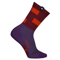 Șosete Mammut Hiking Merino Crew Socks paloja-dark mammut red