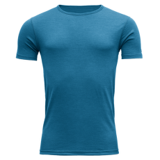 Tricou cu mânecă scurtă Devold Breeze Shirt Men (180-210) Blue Melange