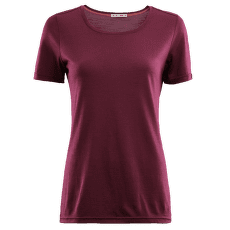 Tricou cu mânecă scurtă Aclima LightWool T-Shirt Women Zinfandel