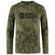 Tricou cu mânecă lungă Fjällräven Värmland Wool LS Men Green Camo